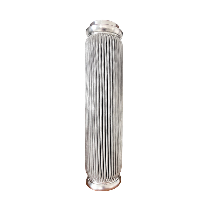 Metal pleated candle filter element introduction